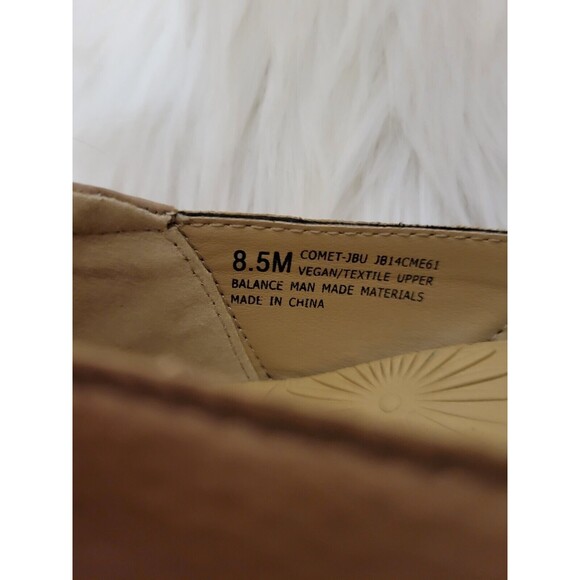 JBU Hiking Outdoor Shoe Women 8.5 Tan Black Adjustable Casual - Picture 3 of 5